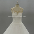 No Sleeves Plus Size Bride A line Wedding Dress Bridal Gowns